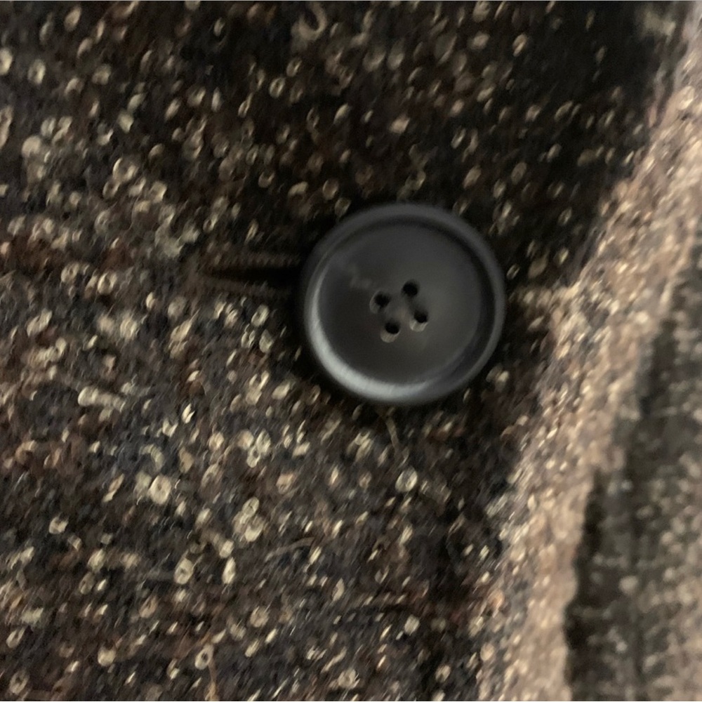 Lafayette 148 New York Tweed blazer in dark brown.Size 2 - Picture 6 of 8